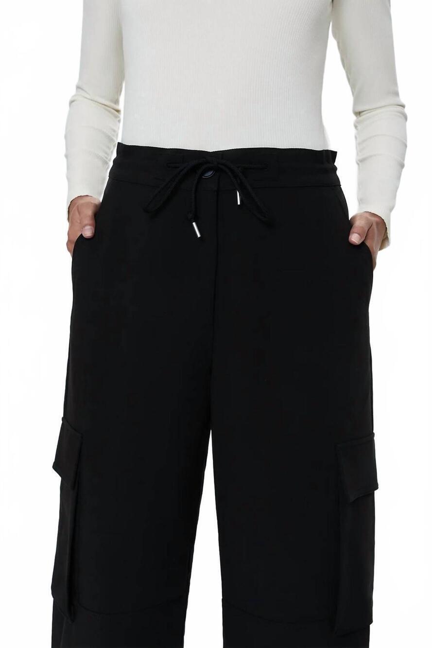 NEW PISTOLA dakota cargo jogger pants in black - Picture 7 of 8